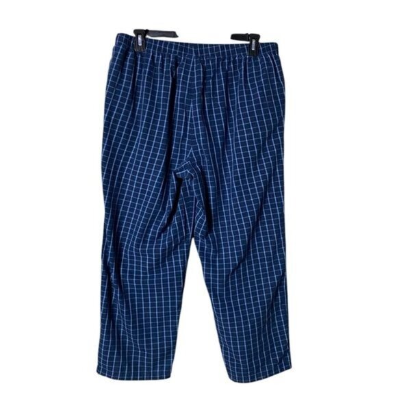 Lands End Mens Plaid Pajamas Size XL‎ Button Up Cabincore Grandpa Dad Lou… - Picture 10 of 12